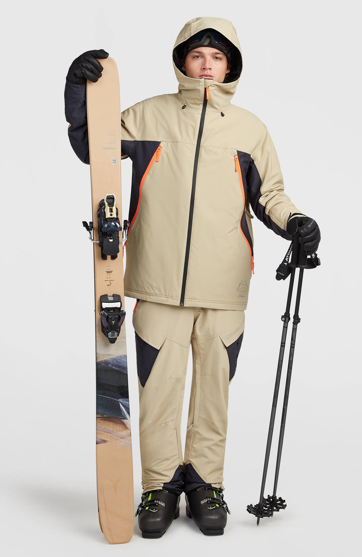 Veste de ski FWC'Peak Pro | Olive Blush Colour Block