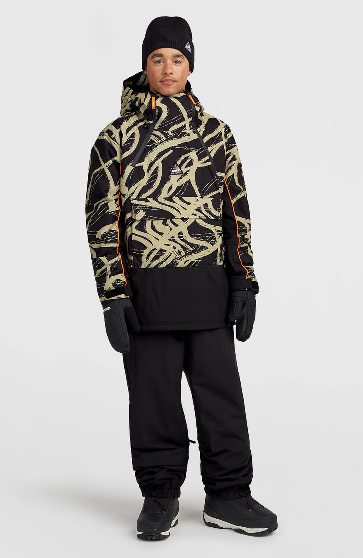 Veste de ski asymétrique FWC'Play | Beige Snowtracks