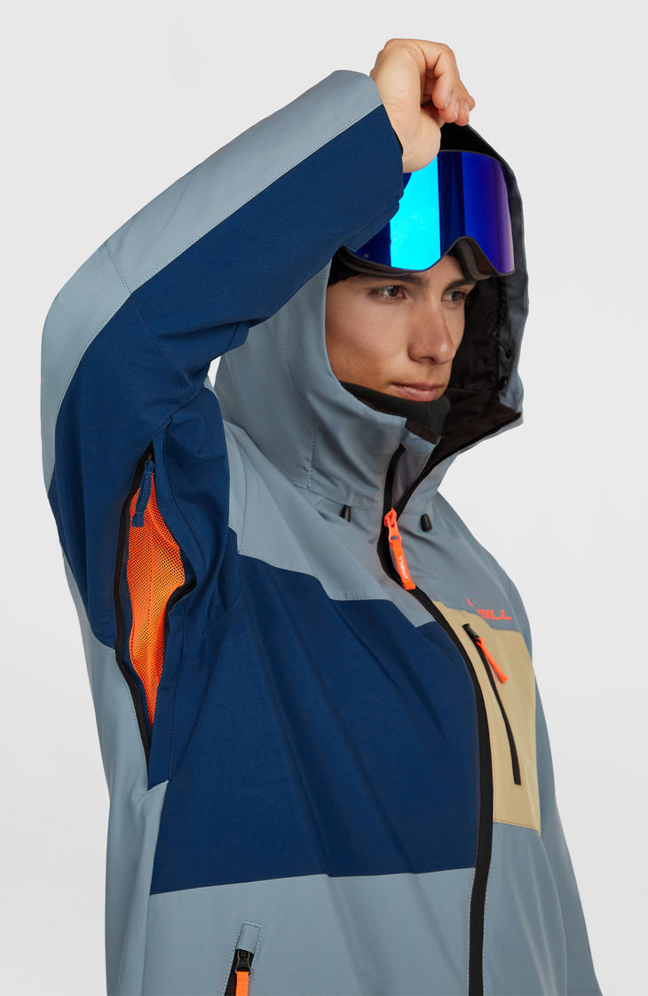 Veste de ski FWC'Cruz Triple | Murky Water Colour Block