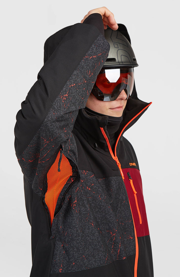Veste de ski FWC'Cruz Triple | Black Out Colour Block