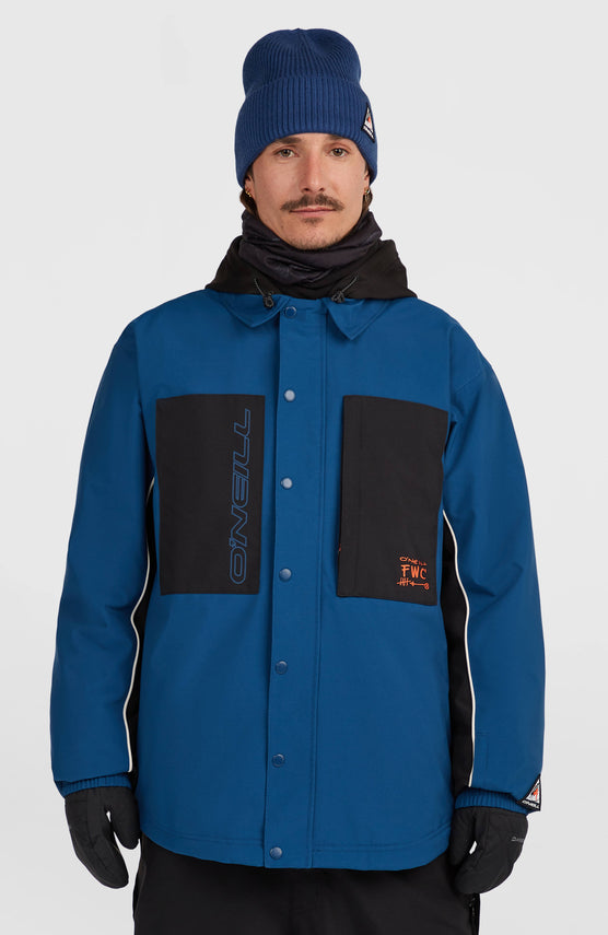 Veste-chemise de ski FWC'Play | Regal Blue Colour Block