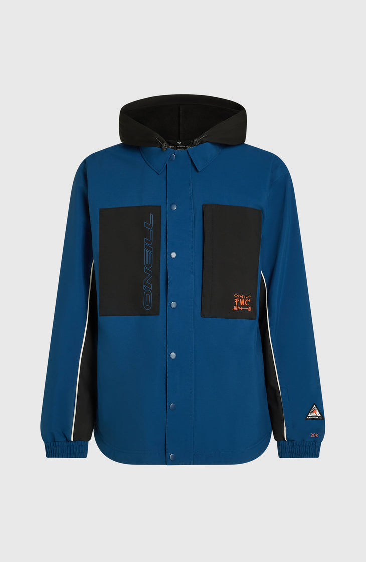 Veste-chemise de ski FWC'Play | Regal Blue Colour Block