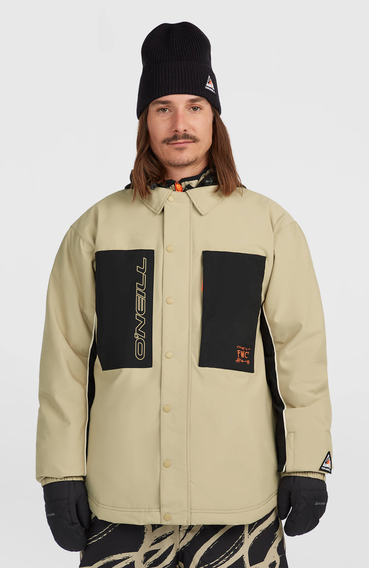 Veste-chemise de ski FWC'Play | Olive Blush Colour Block