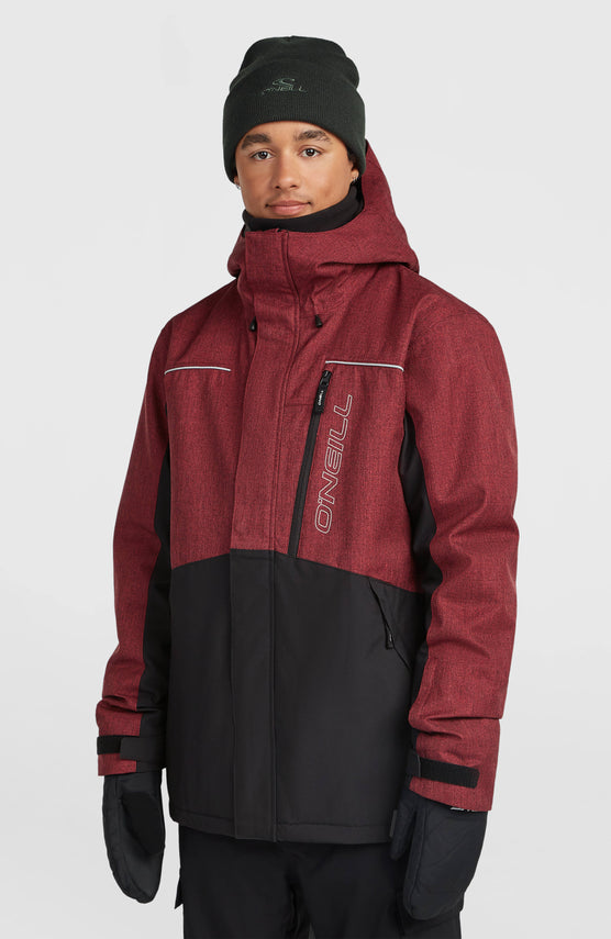 Veste de ski FWC'Cruz Melange | Tamarillo Colour Block