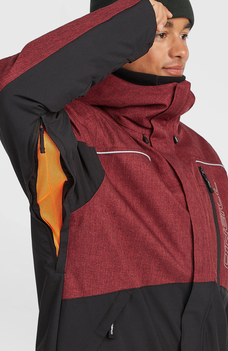 Veste de ski FWC'Cruz Melange | Tamarillo Colour Block