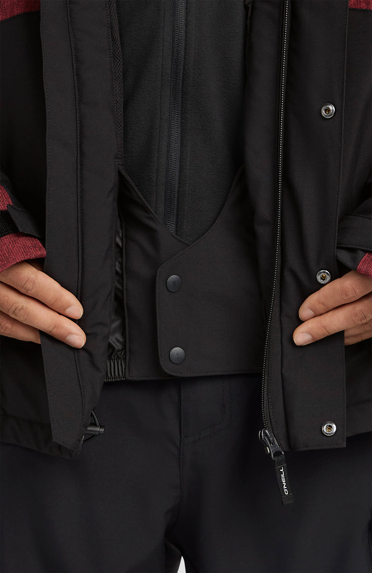 Veste de ski FWC'Cruz Melange | Tamarillo Colour Block