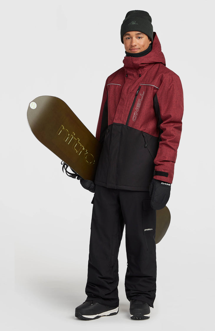 Veste de ski FWC'Cruz Melange | Tamarillo Colour Block