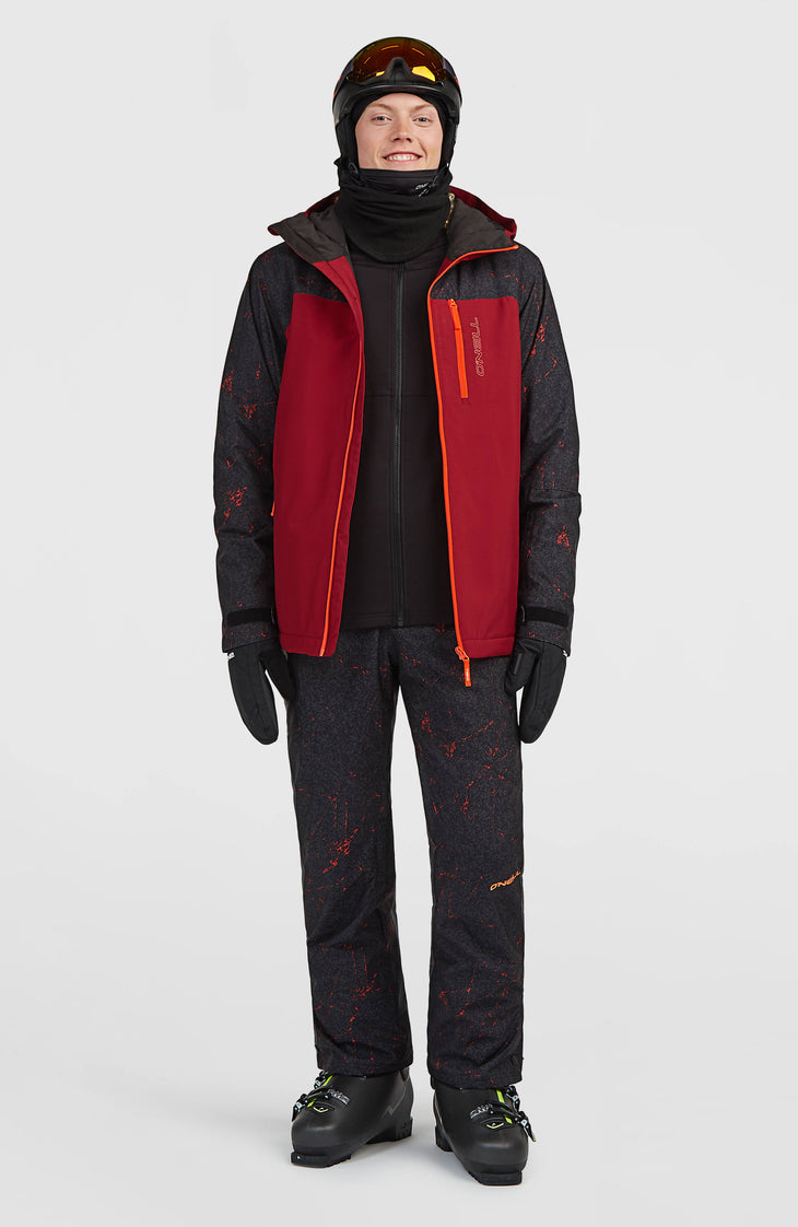 Veste de ski FWC'Cruz Duo | Tamarillo Colour Block