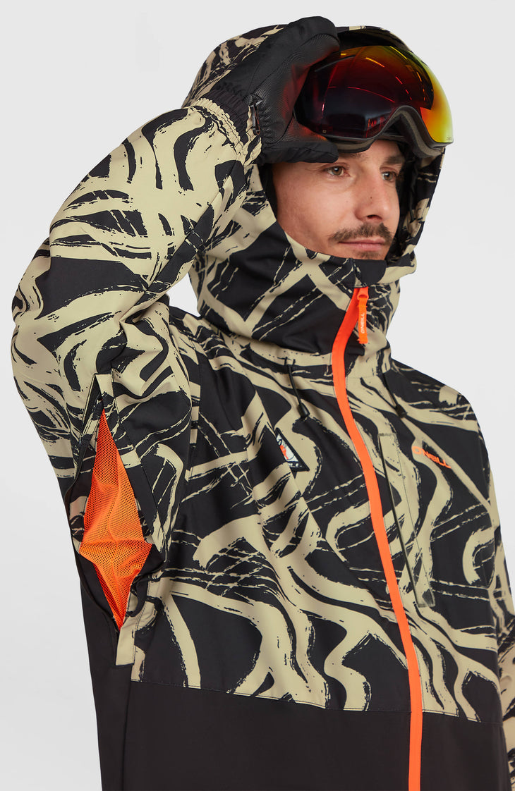 Veste de ski et snowboard FWC'Play Park | Beige Snowtracks