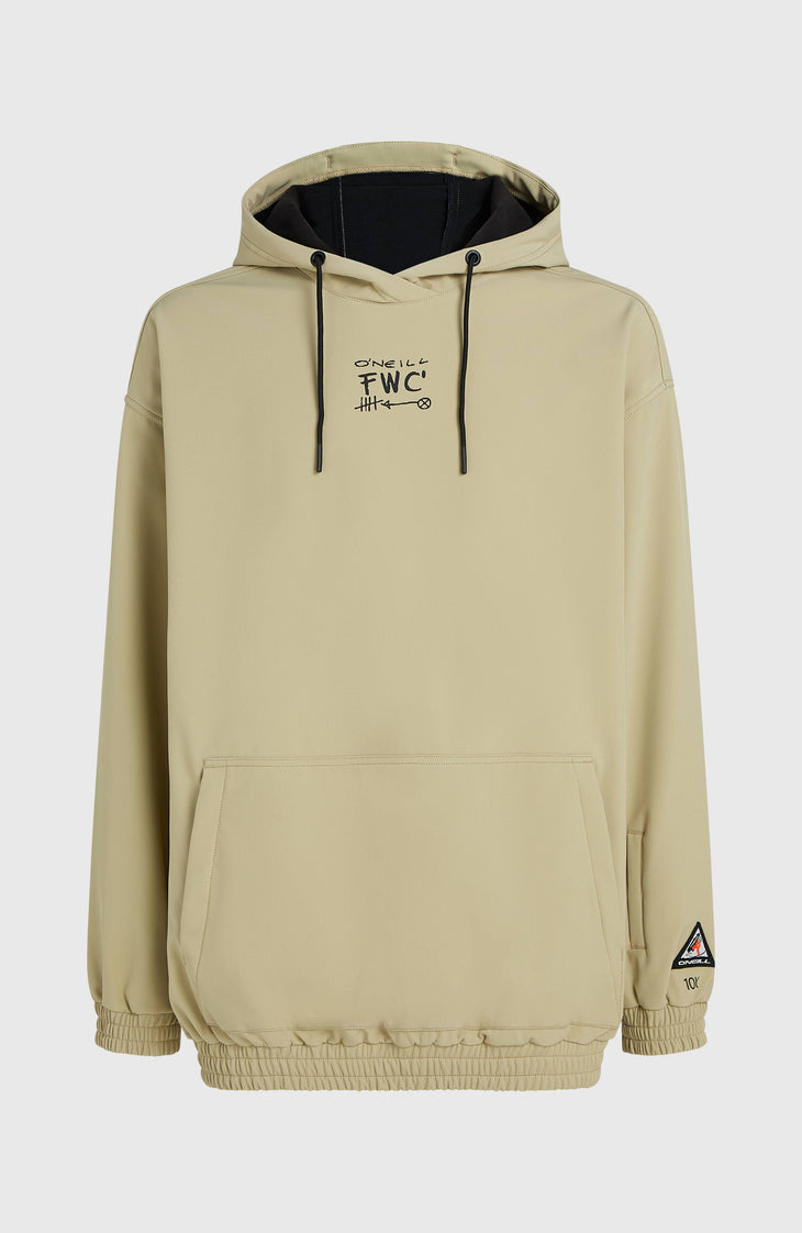 Sweat à capuche Softshell FWC'Play | Olive Blush