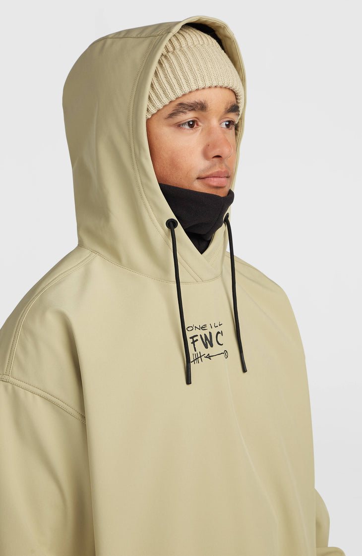 Sweat à capuche Softshell FWC'Play | Olive Blush