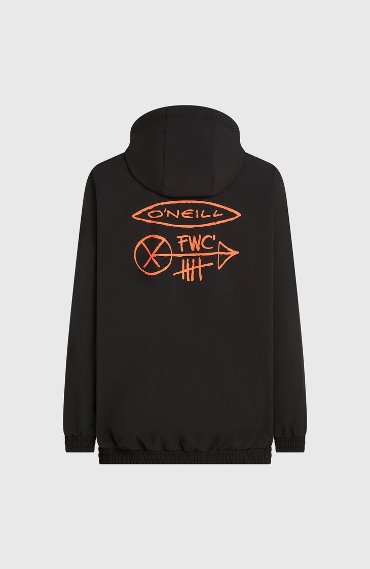 Sweat à capuche Softshell FWC'Play | Black Out