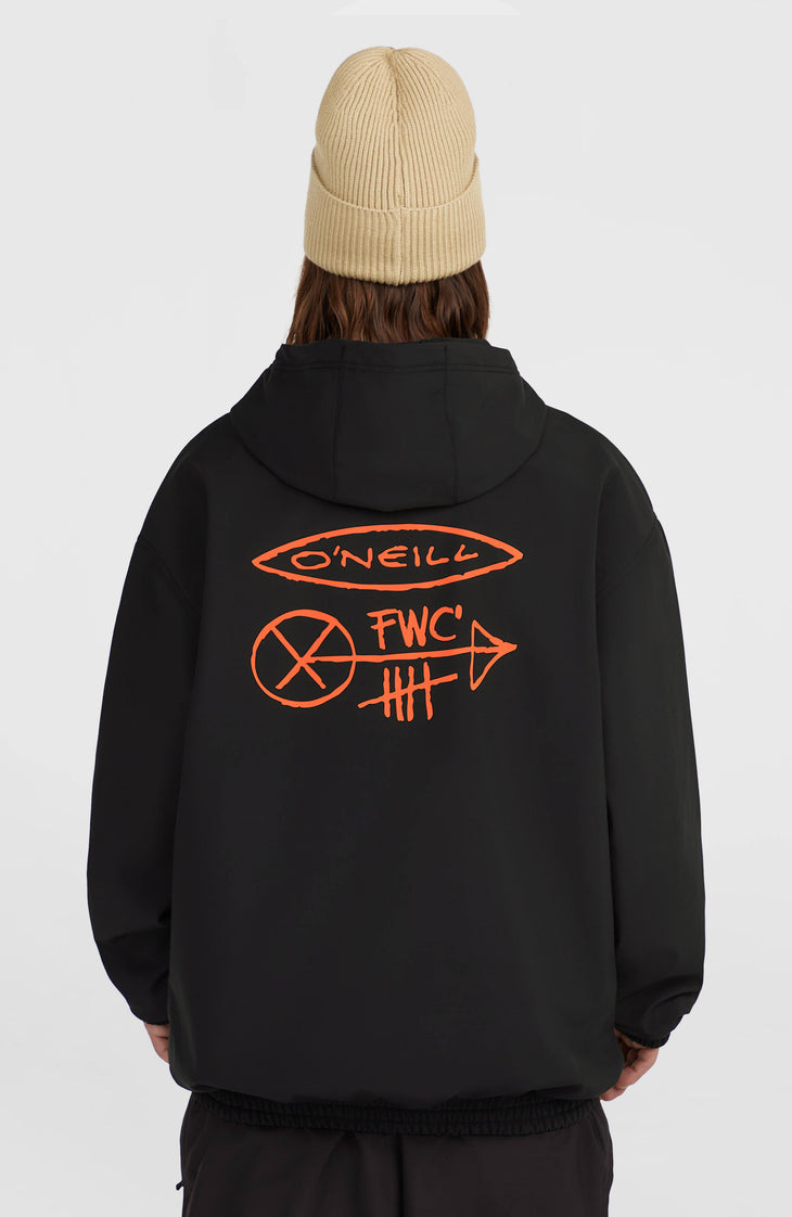 Sweat à capuche Softshell FWC'Play | Black Out