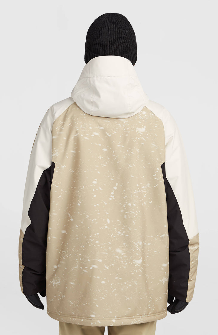 Veste de ski FWC'Cruz Mean Machine | Beige Snow Storm
