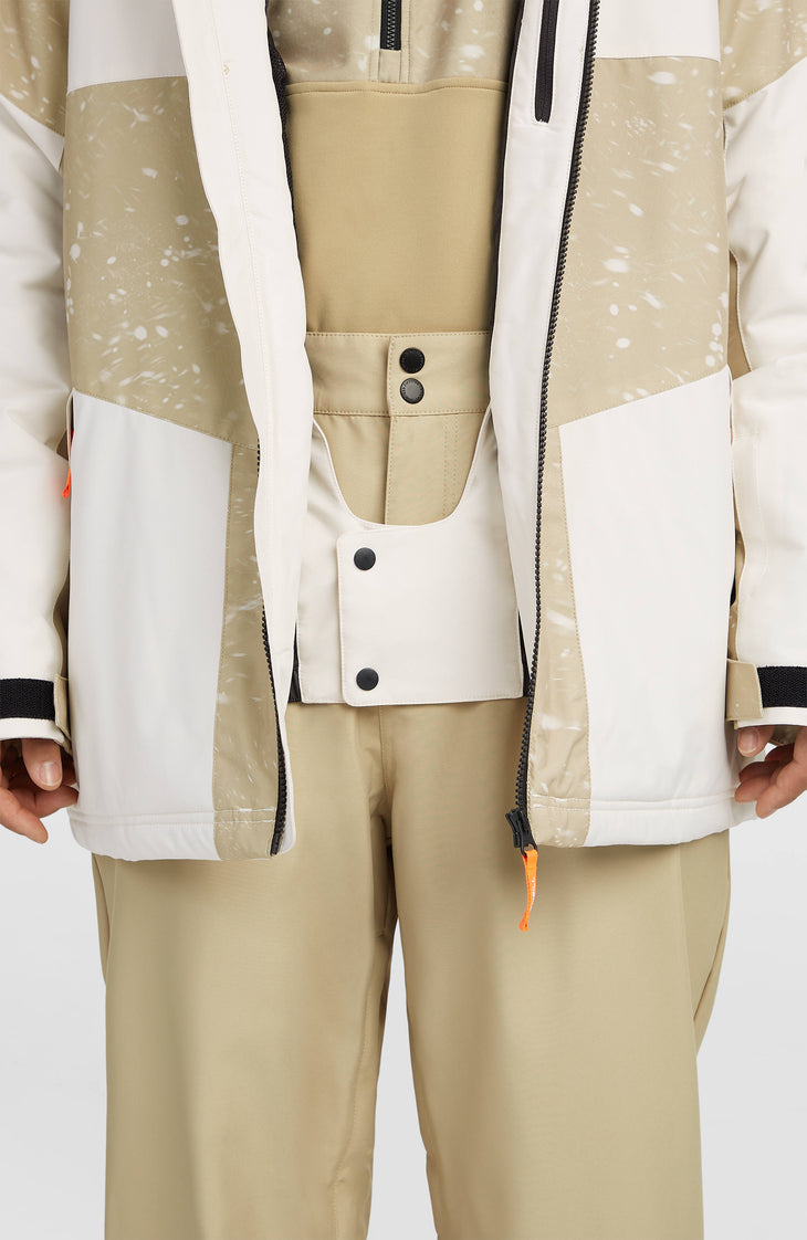 Veste de ski FWC'Cruz Break Point | Beige Snow Storm