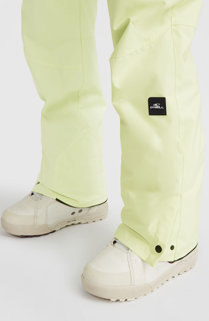 Pantalon de ski Hammer Regular | Lime Wash