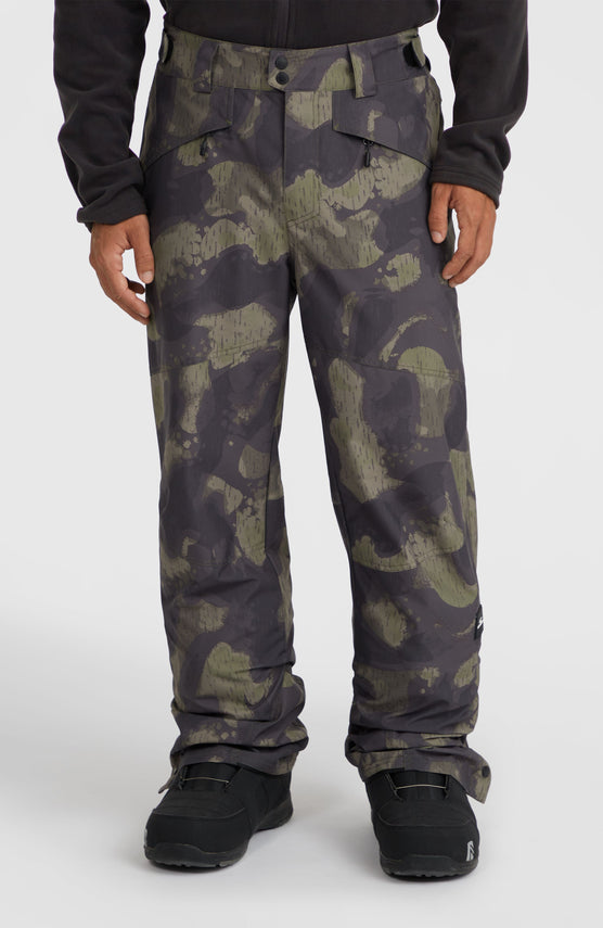 Pantalon de ski Hammer Regular | Black Night Camo