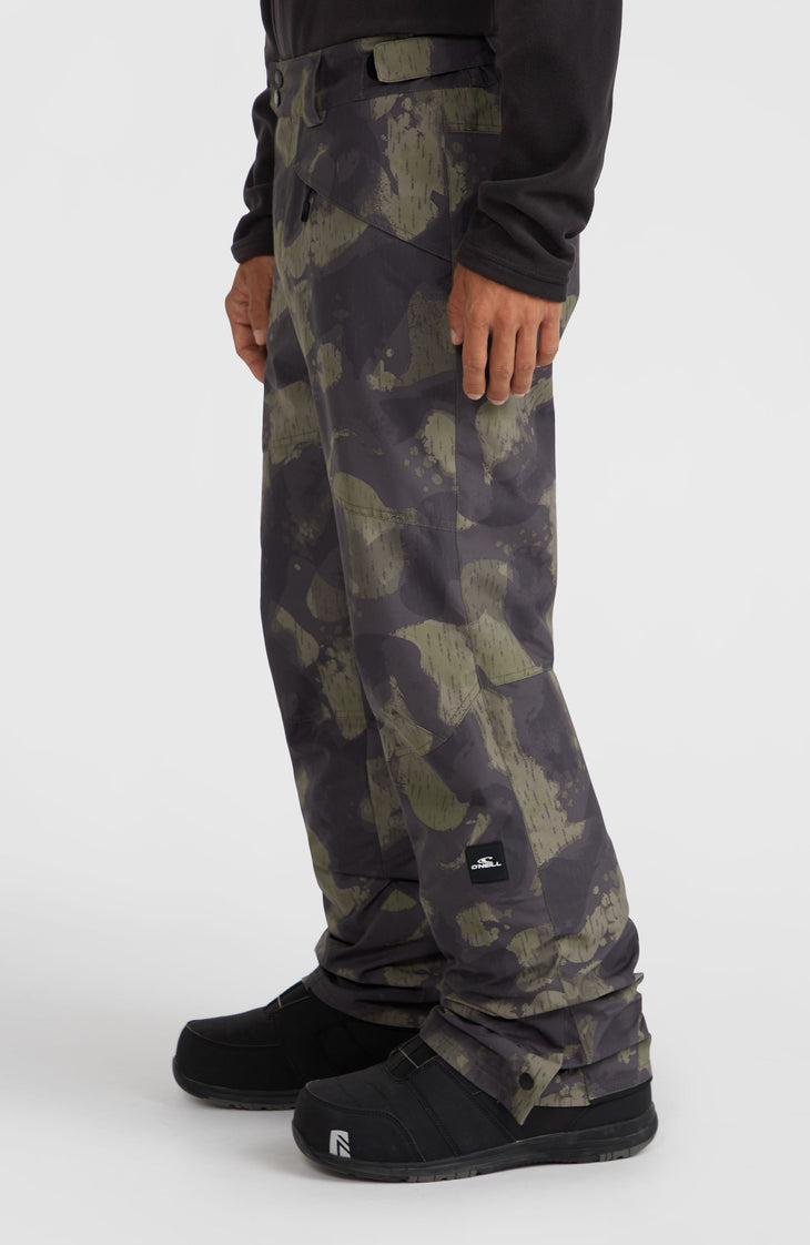 Pantalon de ski Hammer Regular | Black Night Camo