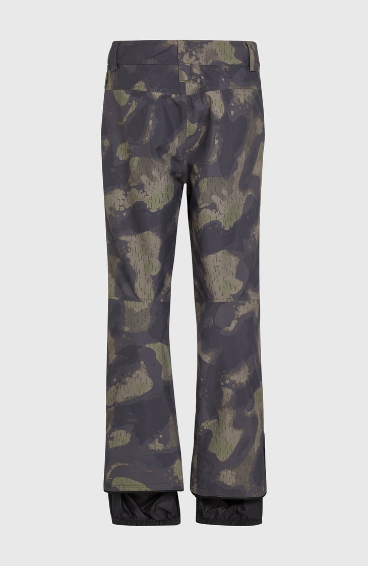 Pantalon de ski Hammer Regular | Black Night Camo