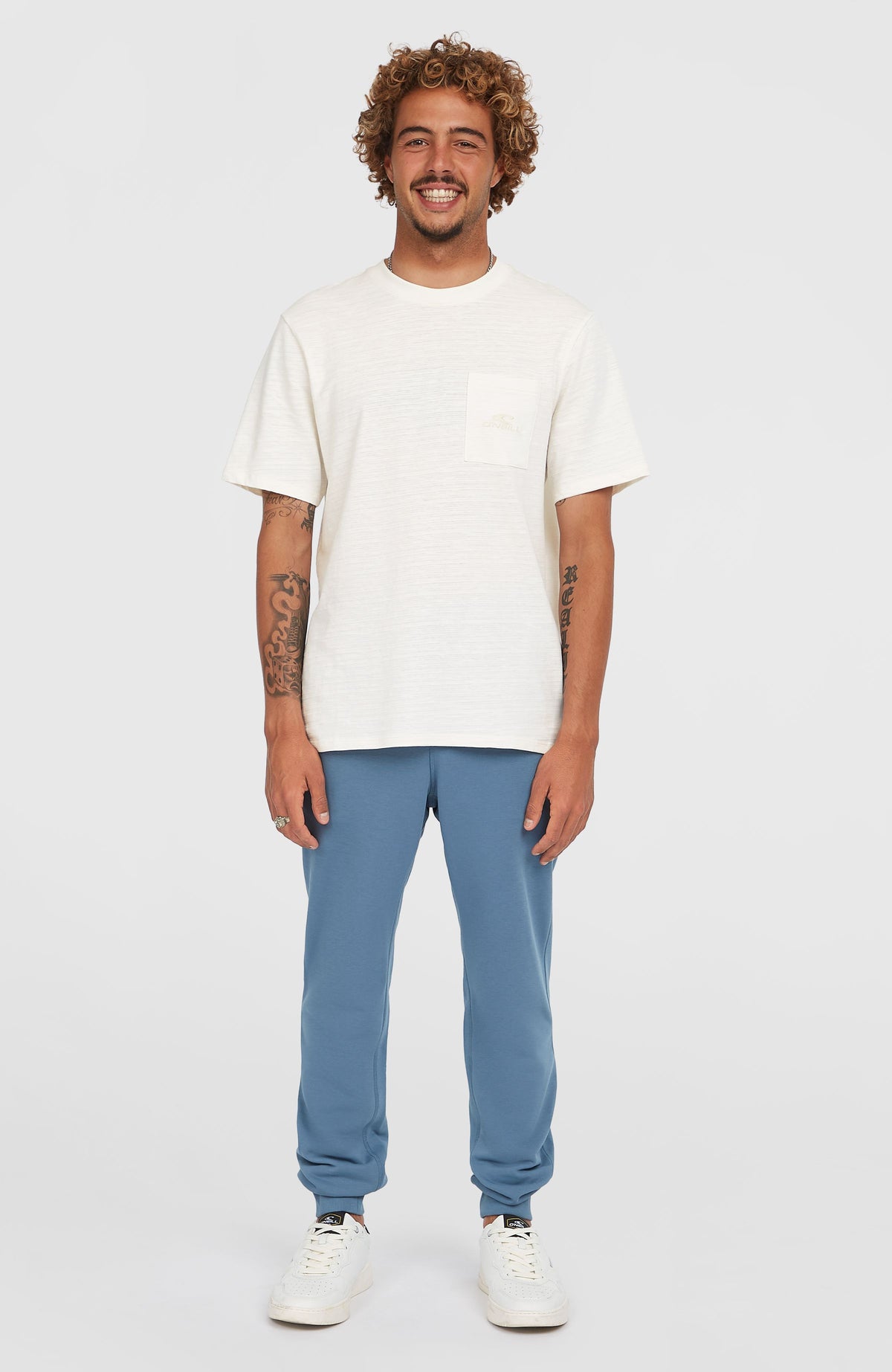 Pantalon de survêtement Small Logo | Copen Blue