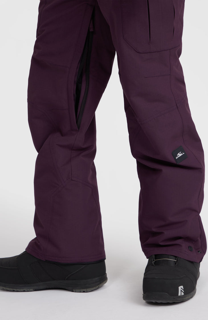 Pantalon de ski Utility Pro Regular | Aubergine