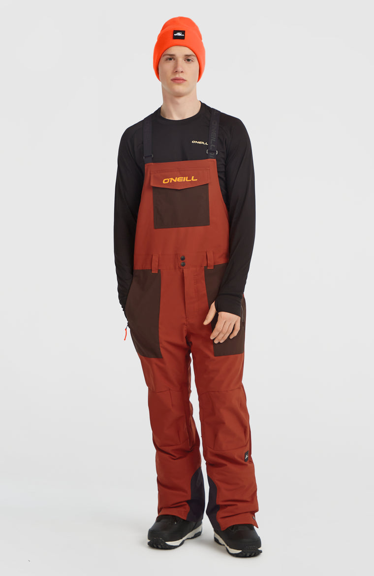 Salopette de ski FWC'Peak | Bonfire Colour Block Salopette de ski FWC'Peak | Bonfire Colour Block