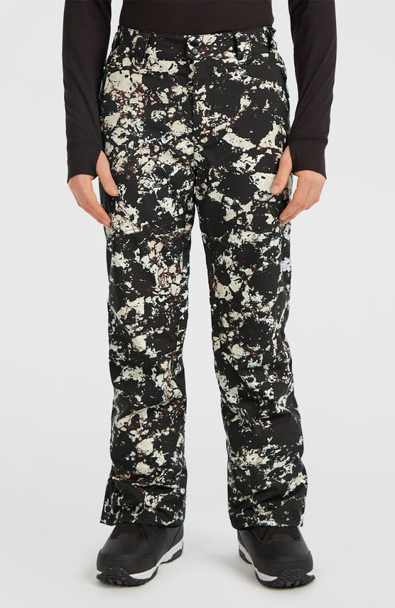 Pantalon de ski FWC'Cruz | Black/Beige Quarry
