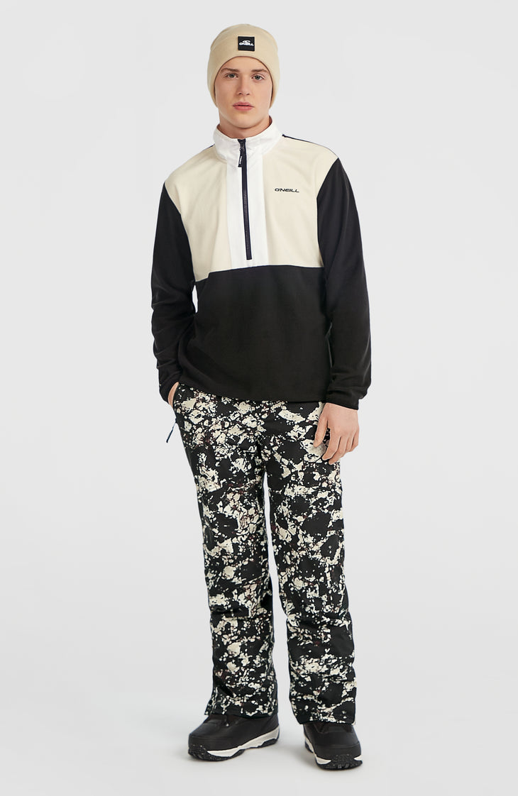 Pantalon de ski FWC'Cruz | Black/Beige Quarry