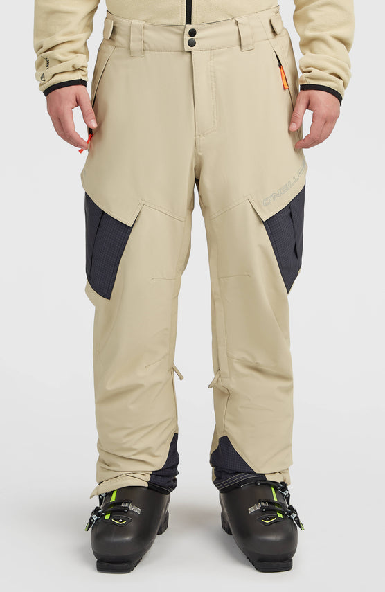 Pantalon de ski FWC'Peak Cargo | Olive Blush Colour Block