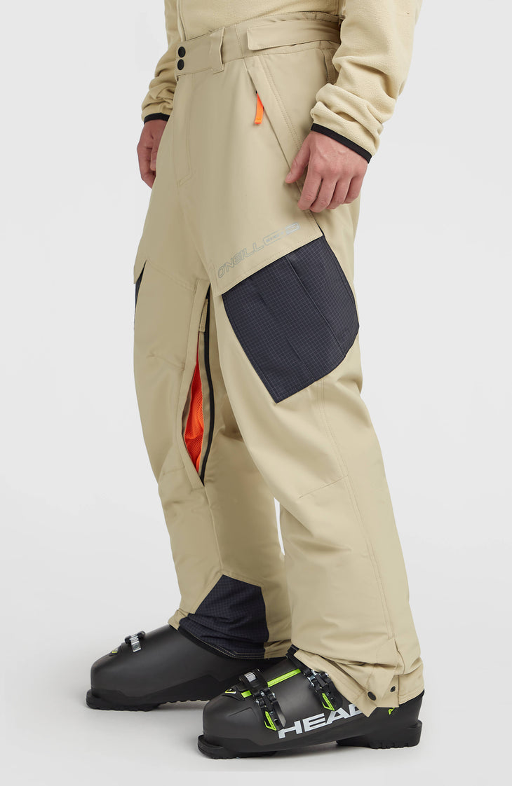 Pantalon de ski FWC'Peak Cargo | Olive Blush Colour Block