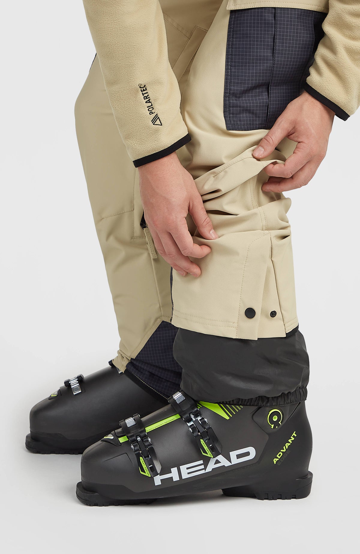 Pantalon de ski FWC'Peak Cargo | Olive Blush Colour Block
