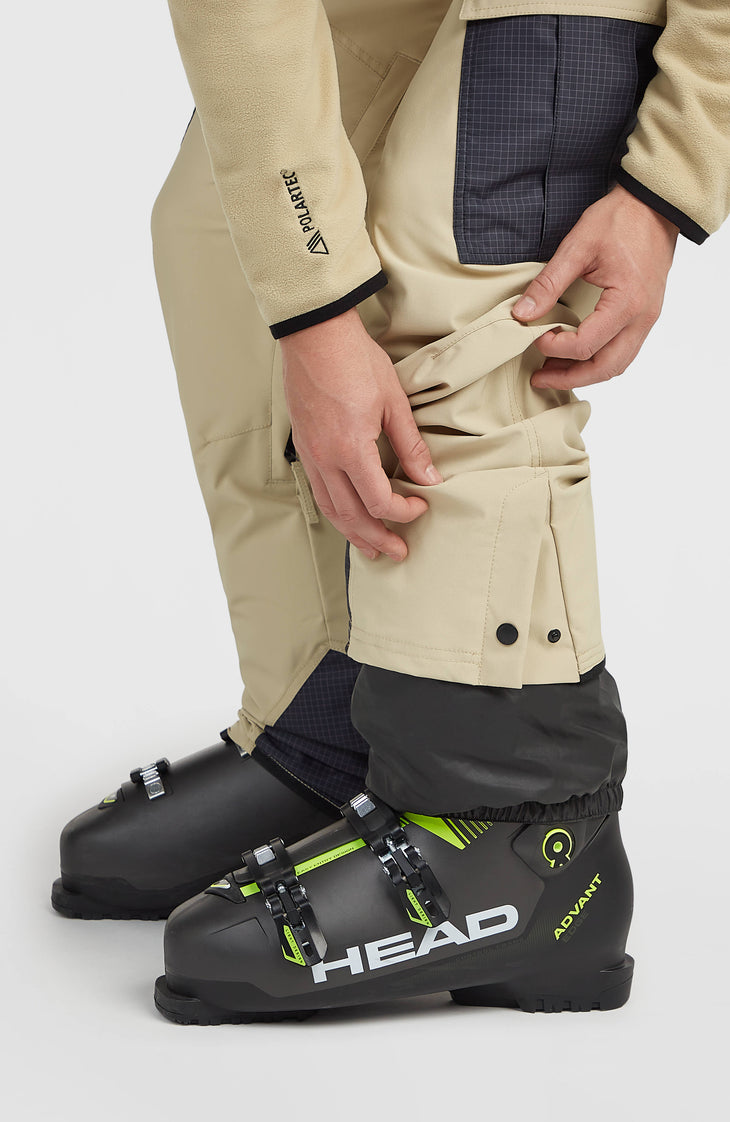 Pantalon de ski FWC'Peak Cargo | Olive Blush Colour Block