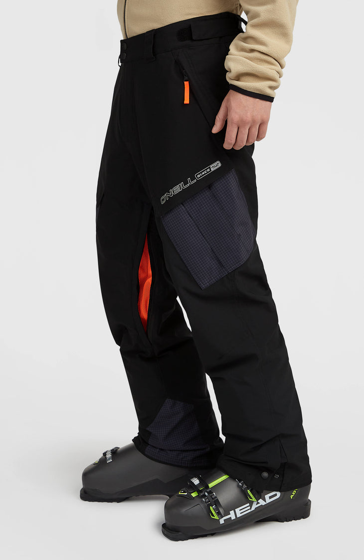 Pantalon de ski FWC'Peak Cargo | Black Out Colour Block