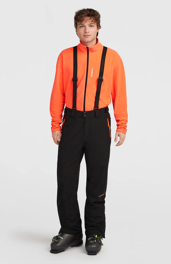 Pantalon de ski à bretelles FWC'Cruz | Black Out