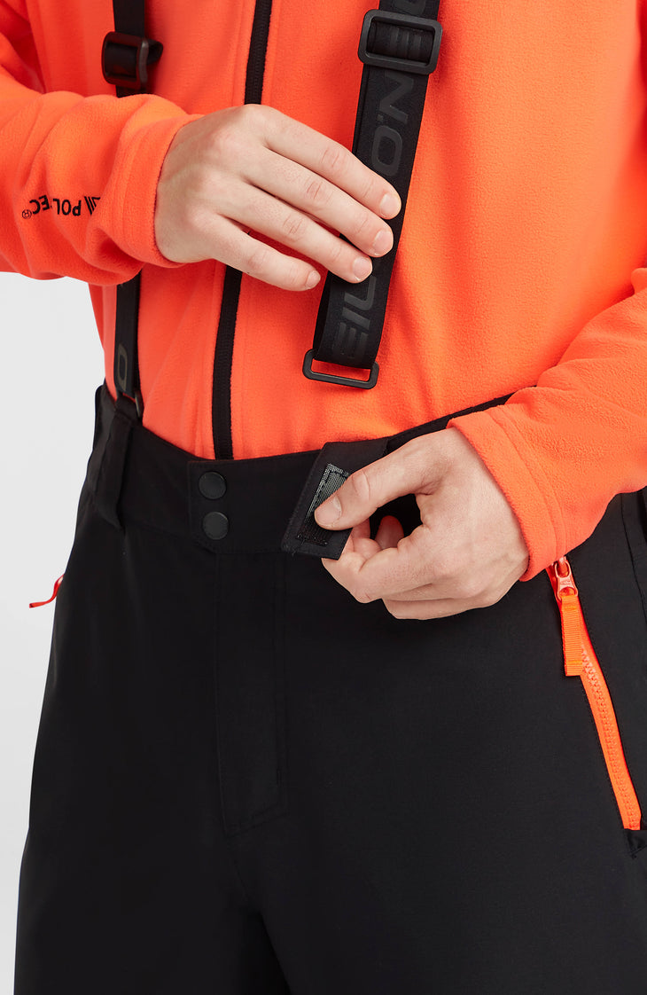 Pantalon de ski à bretelles FWC'Cruz | Black Out