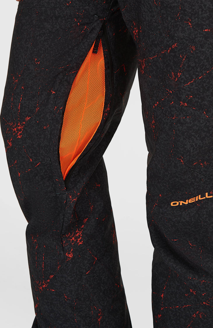 Pantalon de ski à bretelles FWC'Cruz | Black Basalt