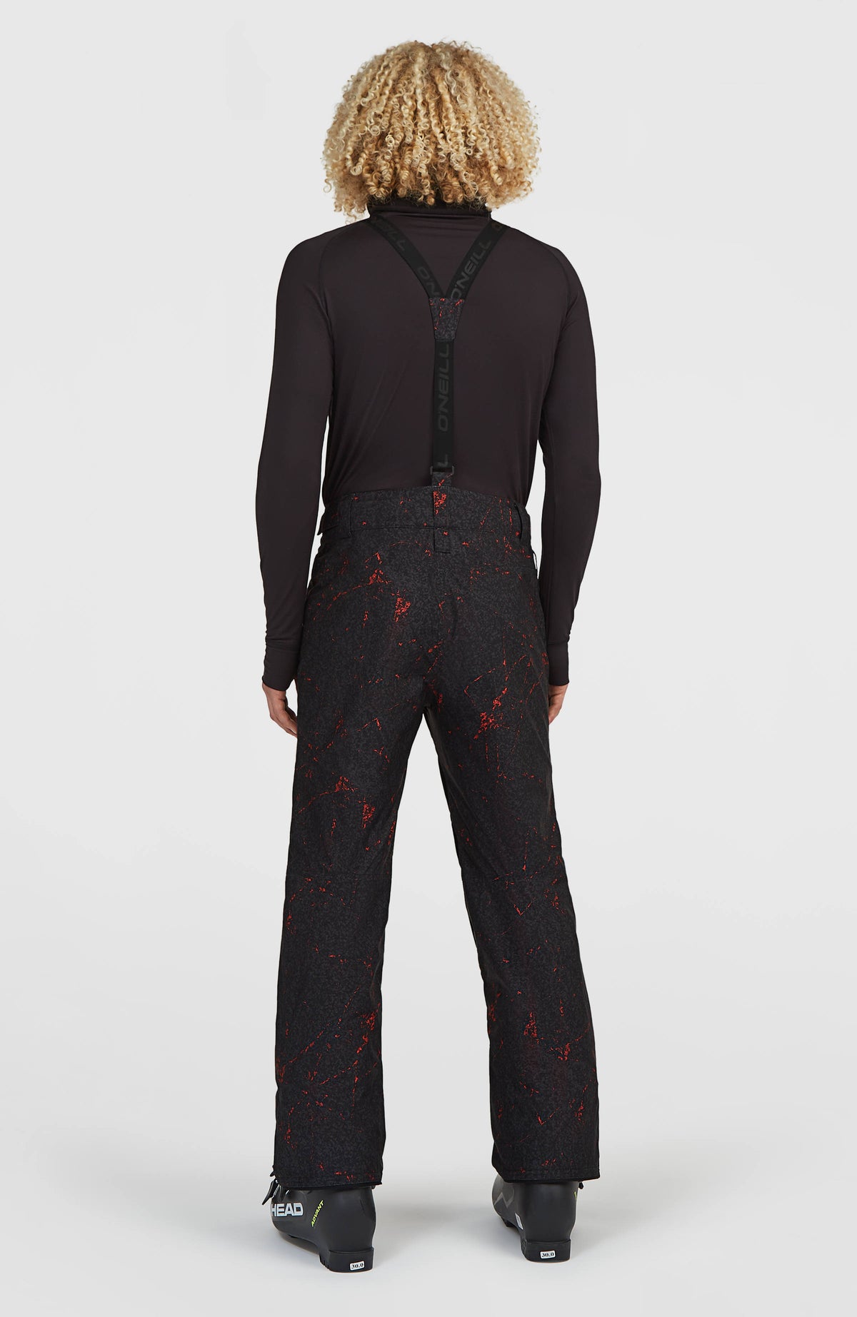 Pantalon de ski à bretelles FWC'Cruz | Black Basalt