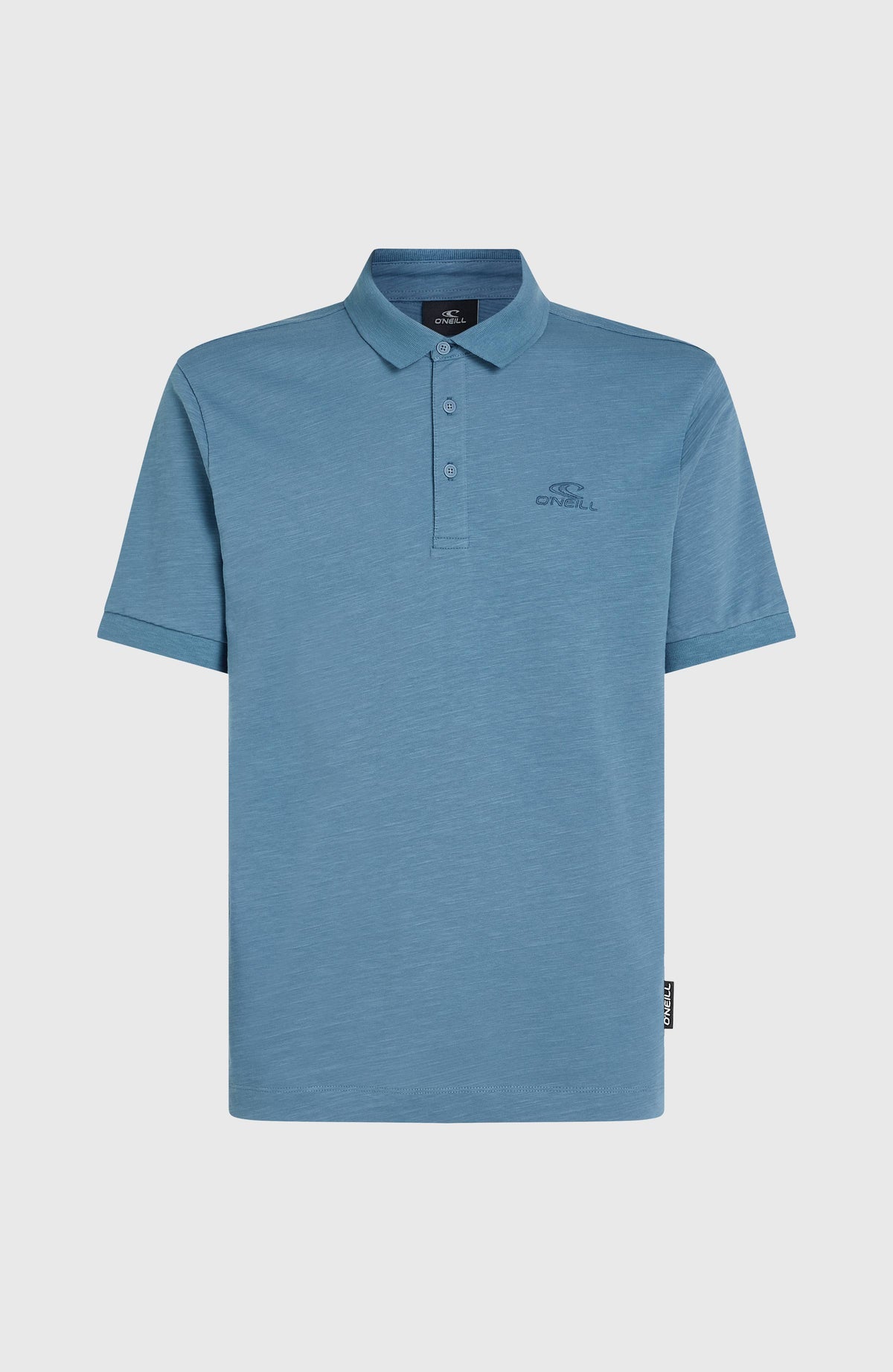 Slub Polo Small Logo | Copen Blue