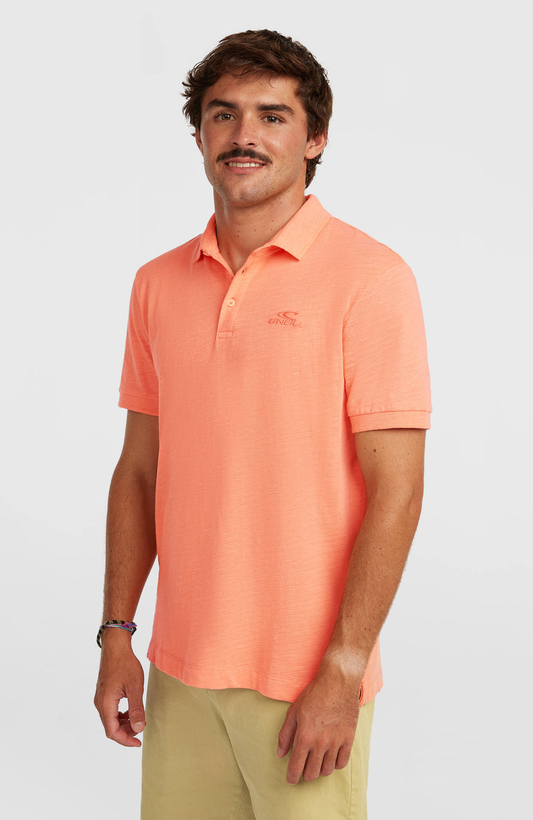 Polo Slub | Funky Peach Polo Slub | Funky Peach