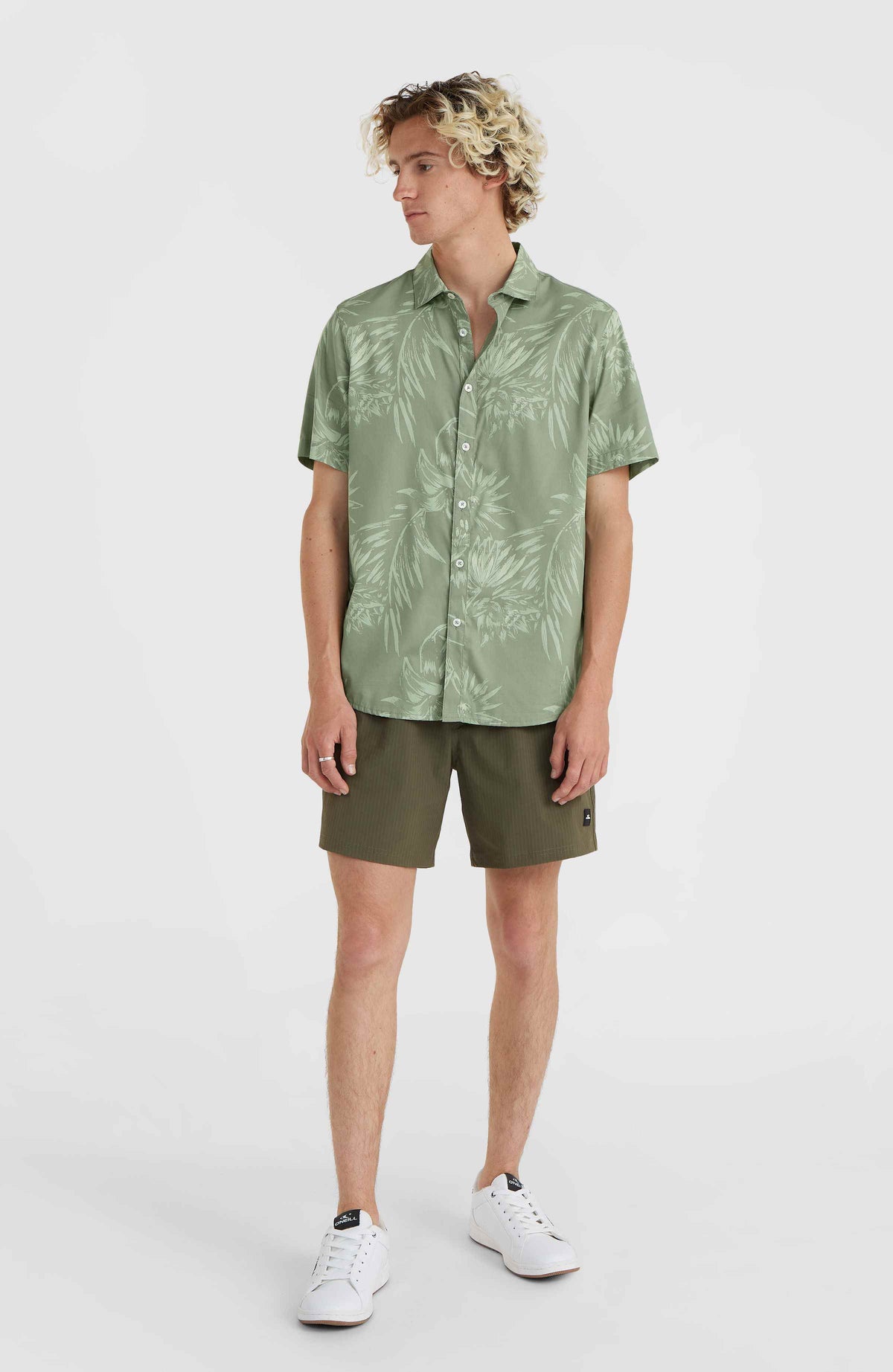 Chemise Mix and Match Floral | Green Tonal Tropicana