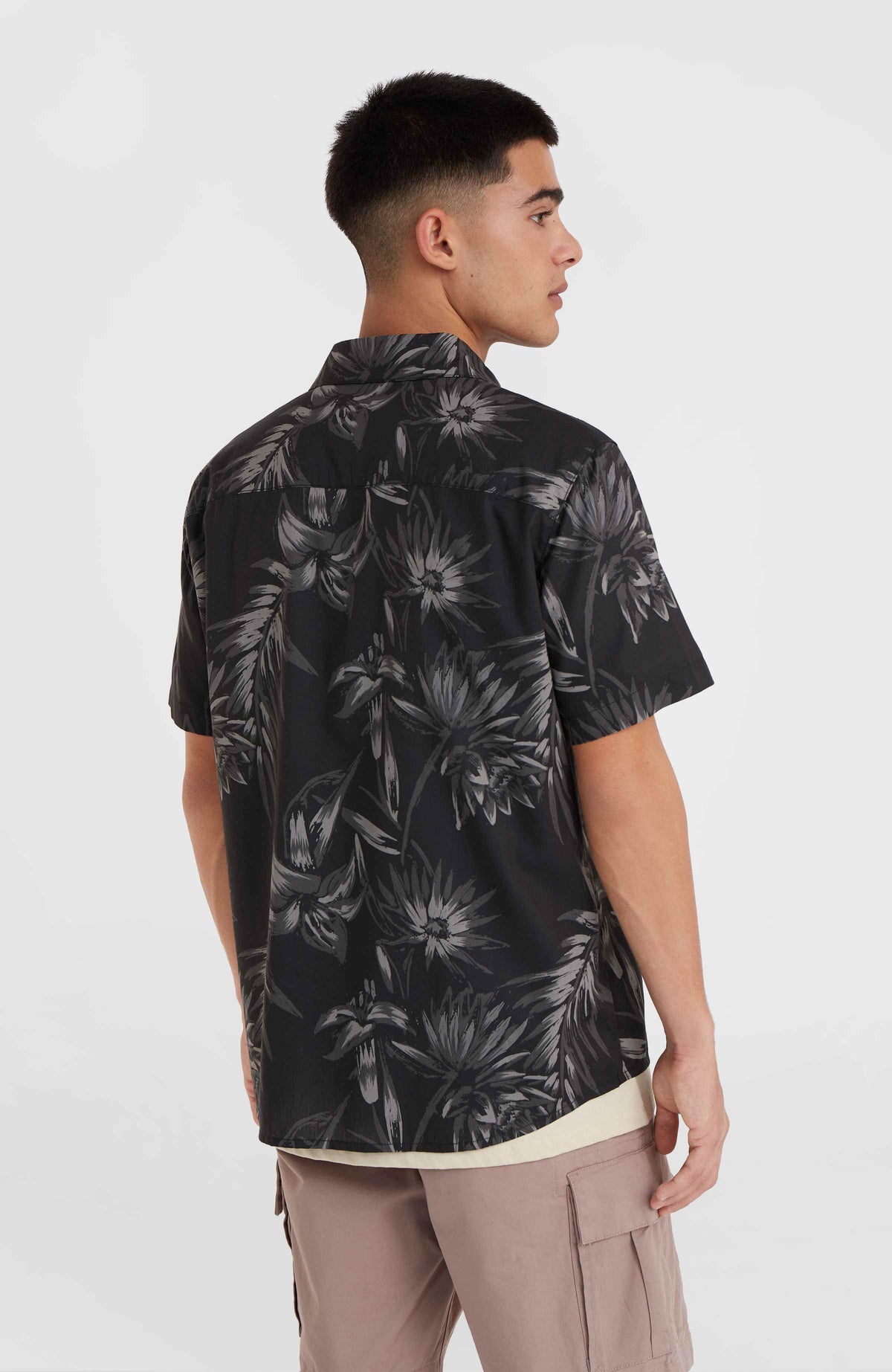 Chemise Mix and Match Floral | Black Tonal Tropican