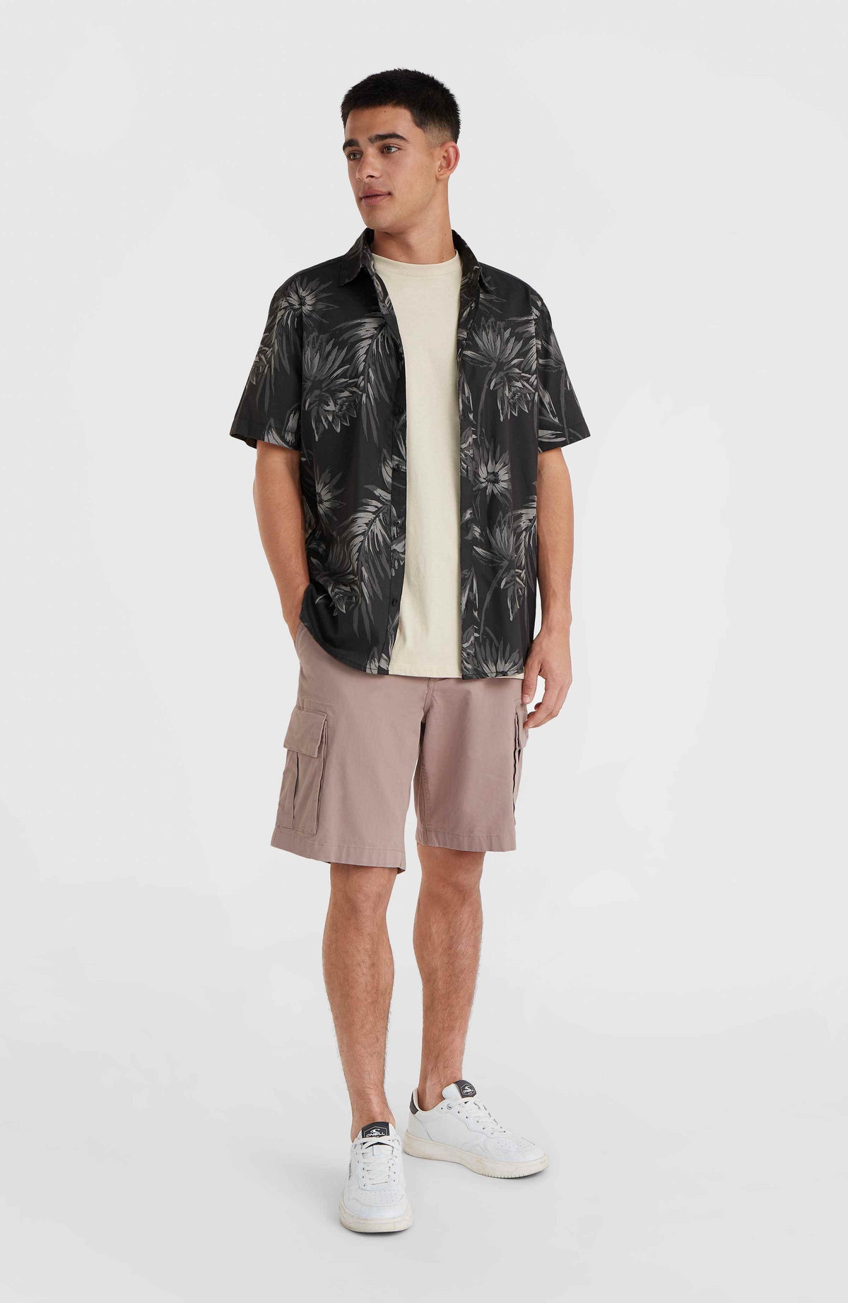 Chemise Mix and Match Floral | Black Tonal Tropican
