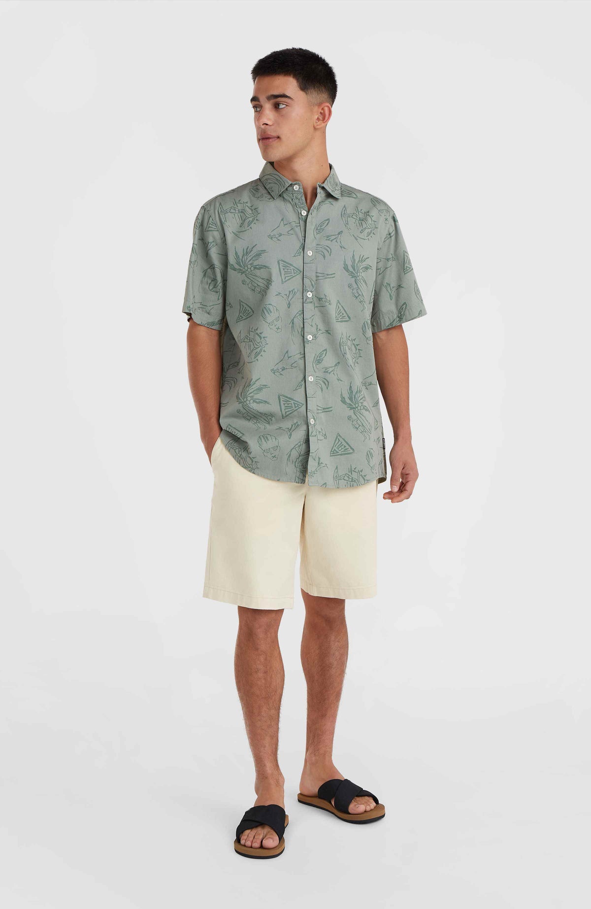 Chemise Mix and Match Beach | Green Vintage Surfer