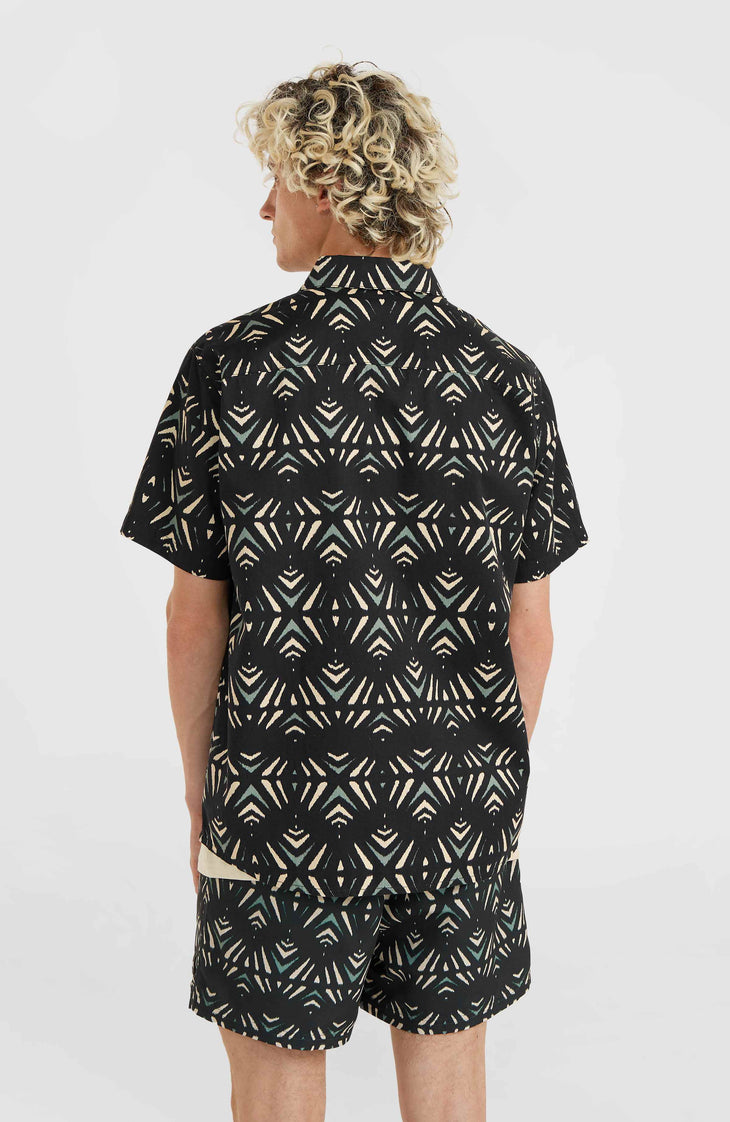 Chemise Mix and Match Beach | Black Fade IKAT