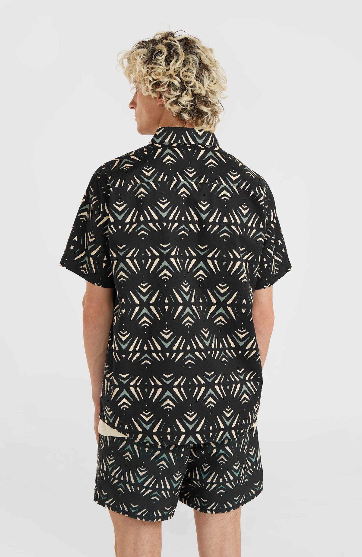Chemise Mix and Match Beach | Black Fade IKAT