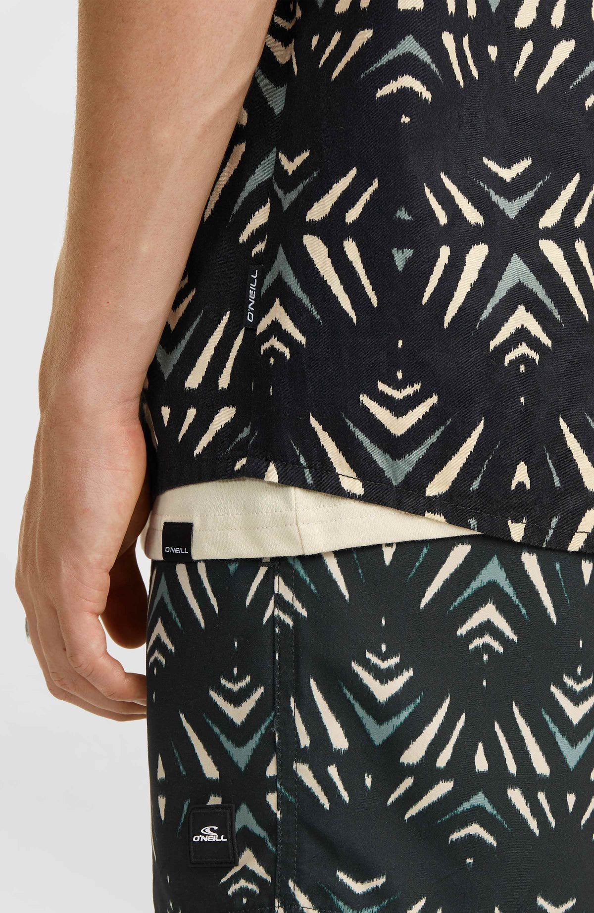 Chemise Mix and Match Beach | Black Fade IKAT