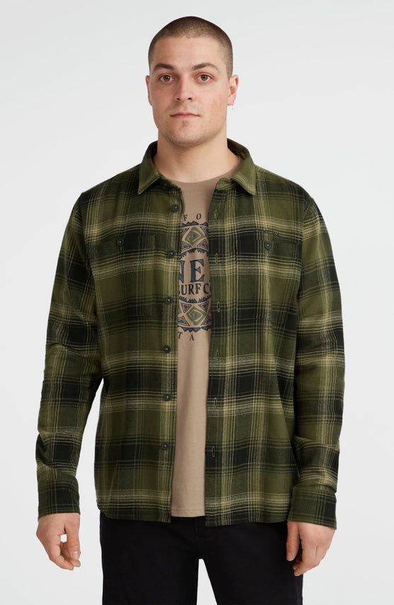 Chemise en flanelle Check | Green Check Small