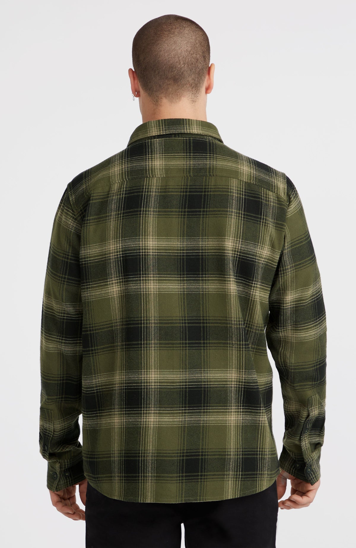 Chemise en flanelle Check | Green Check Small
