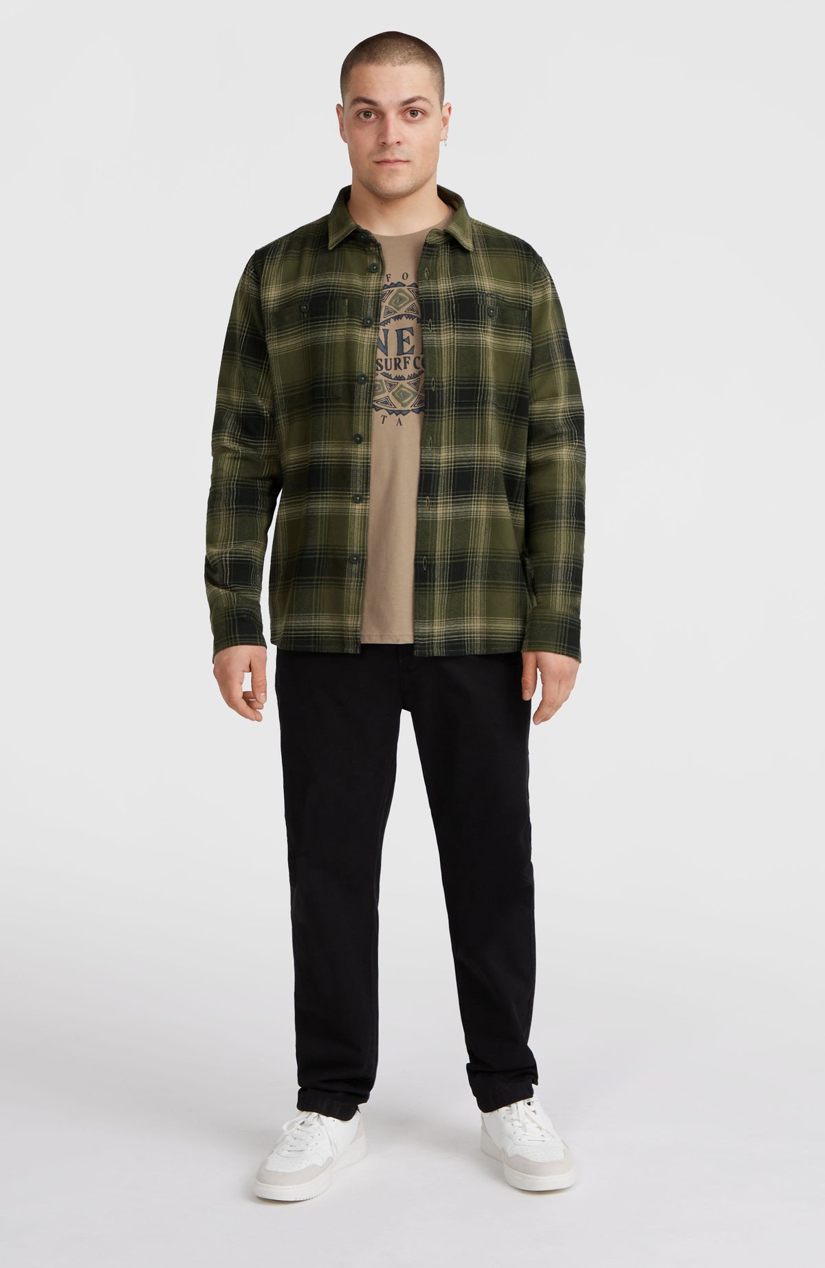 Chemise en flanelle Check | Green Check Small