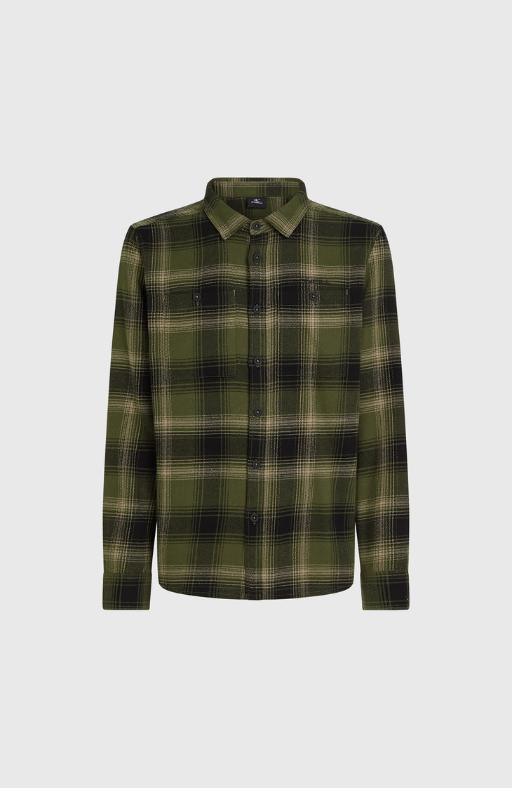 Chemise en flanelle Check | Green Check Small